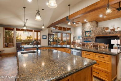 Experience refined ranch-style living in this 3,746 sq ft custom on Talking Rock Golf Club in Arizona - for sale on GolfHomes.com, golf home, golf lot