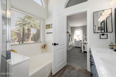 Heated pool + spa, $60K+ in upgrades, and located in the on The Duke At Rancho El Dorado Golf Course in Arizona - for sale on GolfHomes.com, golf home, golf lot