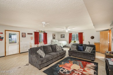 Come see this beautiful golf course home set on the 17th tee on Prescott Golf and Country Club in Arizona - for sale on GolfHomes.com, golf home, golf lot