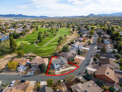 Come see this beautiful golf course home set on the 17th tee on Prescott Golf and Country Club in Arizona - for sale on GolfHomes.com, golf home, golf lot