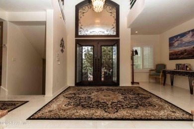 Beautiful custom home with dramatic features including grand on Capital Canyon Club in Arizona - for sale on GolfHomes.com, golf home, golf lot