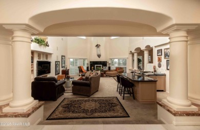 Beautiful custom home with dramatic features including grand on Capital Canyon Club in Arizona - for sale on GolfHomes.com, golf home, golf lot