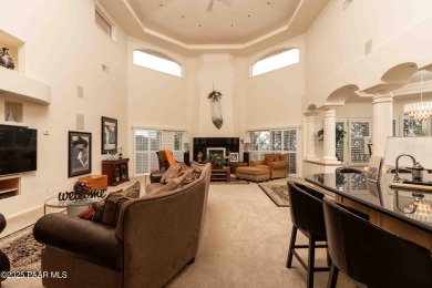 Beautiful custom home with dramatic features including grand on Capital Canyon Club in Arizona - for sale on GolfHomes.com, golf home, golf lot