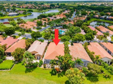 This exquisite 3 bedroom, 2.5 bathroom home is nestled on the on Wycliffe Golf and Country Club in Florida - for sale on GolfHomes.com, golf home, golf lot