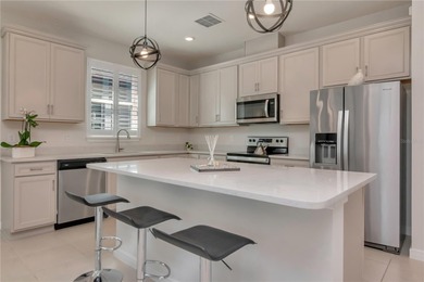 2021 BUILT POOL HOME with POND VIEWS, HURRICANE IMPACT WINDOWS on Silverado Golf and Country Club in Florida - for sale on GolfHomes.com, golf home, golf lot