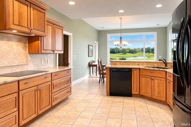 Tucked along the #8 fairway in Cherry Hill, this inviting villa on Cherry Hill Golf Club in Indiana - for sale on GolfHomes.com, golf home, golf lot