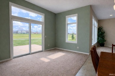 Tucked along the #8 fairway in Cherry Hill, this inviting villa on Cherry Hill Golf Club in Indiana - for sale on GolfHomes.com, golf home, golf lot