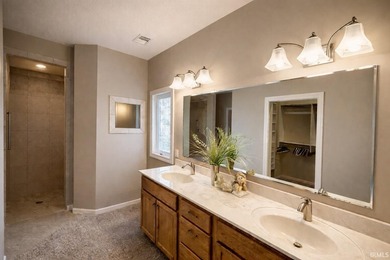 Tucked along the #8 fairway in Cherry Hill, this inviting villa on Cherry Hill Golf Club in Indiana - for sale on GolfHomes.com, golf home, golf lot