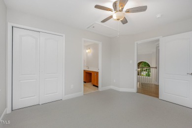 The heart of the home is a gorgeous custom kitchen with sleek on Brier Creek Country Club in North Carolina - for sale on GolfHomes.com, golf home, golf lot