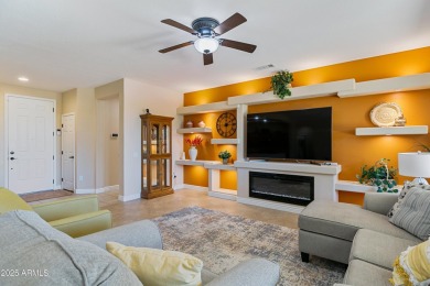 Highly upgraded Sun City Grand home with split floor plan & on Cimarron Golf Club in Arizona - for sale on GolfHomes.com, golf home, golf lot