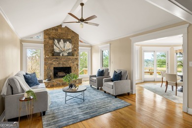 Move-in ready and completely renovated, this 3-bedroom, 2-bath on Chattahoochee Golf Course in Georgia - for sale on GolfHomes.com, golf home, golf lot