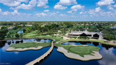 Truly a spectacular home on the 18th hole of the Long Mean Golf on Fiddlesticks Country Club in Florida - for sale on GolfHomes.com, golf home, golf lot