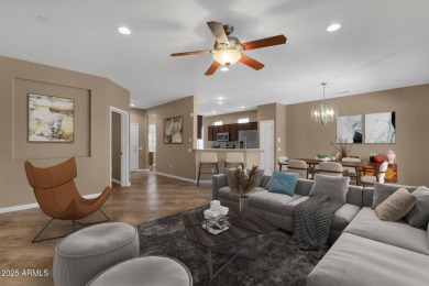 Welcome to this charming 2-bedroom plus den, 2-bathroom home on Cimarron Golf Club in Arizona - for sale on GolfHomes.com, golf home, golf lot
