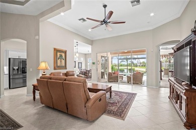 Welcome to this exceptional lakefront and golf-course home in on Palmira Golf and Country Club in Florida - for sale on GolfHomes.com, golf home, golf lot