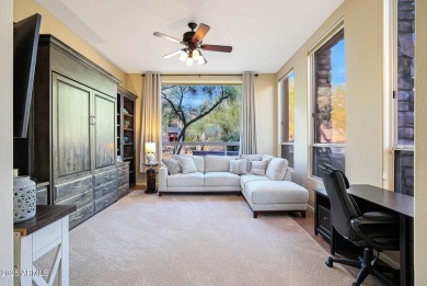 Nestled within the prestigious gated enclave of Stonedge at on Troon North Golf Club  in Arizona - for sale on GolfHomes.com, golf home, golf lot