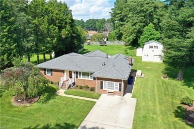 Welcome Home to this brick rancher in a highly desired golf on Elizabeth Manor Golf and Country Club in Virginia - for sale on GolfHomes.com, golf home, golf lot