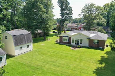 Welcome Home to this brick rancher in a highly desired golf on Elizabeth Manor Golf and Country Club in Virginia - for sale on GolfHomes.com, golf home, golf lot