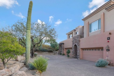Nestled within the prestigious gated enclave of Stonedge at on Troon North Golf Club  in Arizona - for sale on GolfHomes.com, golf home, golf lot