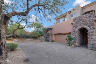 Nestled within the prestigious gated enclave of Stonedge at on Troon North Golf Club  in Arizona - for sale on GolfHomes.com, golf home, golf lot