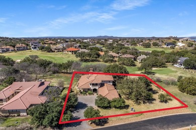Situated on two premier lots along the #2 Green of Apple Rock in on Apple Rock Golf Course - Horseshoe Bay in Texas - for sale on GolfHomes.com, golf home, golf lot