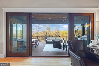 Experience refined living in this exceptional 4,630 sq ft on Currahee Golf Club in Georgia - for sale on GolfHomes.com, golf home, golf lot