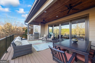 Experience refined living in this exceptional 4,630 sq ft on Currahee Golf Club in Georgia - for sale on GolfHomes.com, golf home, golf lot