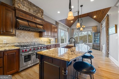 Experience refined living in this exceptional 4,630 sq ft on Currahee Golf Club in Georgia - for sale on GolfHomes.com, golf home, golf lot