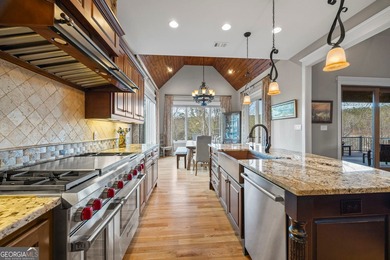 Experience refined living in this exceptional 4,630 sq ft on Currahee Golf Club in Georgia - for sale on GolfHomes.com, golf home, golf lot