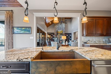 Experience refined living in this exceptional 4,630 sq ft on Currahee Golf Club in Georgia - for sale on GolfHomes.com, golf home, golf lot