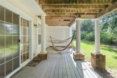 Bright and airy home featuring soaring cathedral ceilings and on Riverfront Golf Club in Virginia - for sale on GolfHomes.com, golf home, golf lot