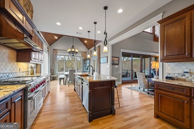 Experience refined living in this exceptional 4,630 sq ft on Currahee Golf Club in Georgia - for sale on GolfHomes.com, golf home, golf lot