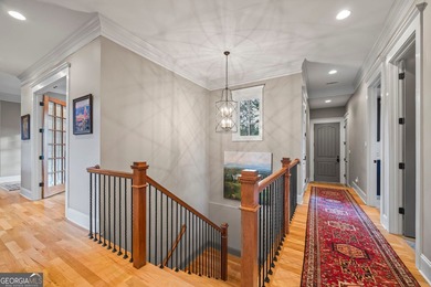 Experience refined living in this exceptional 4,630 sq ft on Currahee Golf Club in Georgia - for sale on GolfHomes.com, golf home, golf lot