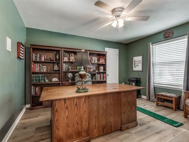 GOLF COURSE LIVING! Outstanding one-level home with great on Indian Springs Country Club in Oklahoma - for sale on GolfHomes.com, golf home, golf lot