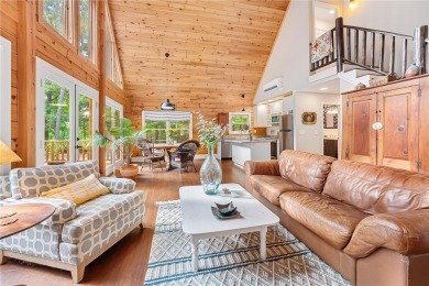 Discover a newer home opposite Hartwell Lake, boasting seasonal on The Trail At Chickasaw Pointe in South Carolina - for sale on GolfHomes.com, golf home, golf lot