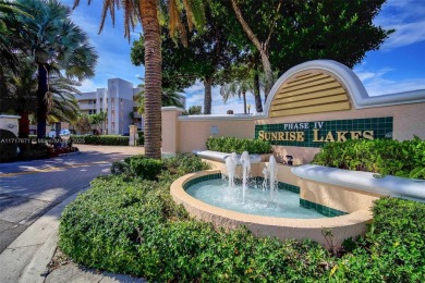 Well-maintained, updated 4th floor condo unit, featuring a split on Sunrise Lakes Phase IV Golf Course in Florida - for sale on GolfHomes.com, golf home, golf lot