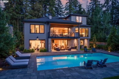 Vacation where you live with this exquisite custom home on Oswego Lake Country Club in Oregon - for sale on GolfHomes.com, golf home, golf lot