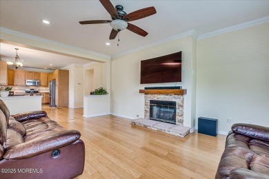 This warm and inviting 3-bedroom, 2.5-bath home sits in a on Forsgate Country Club in New Jersey - for sale on GolfHomes.com, golf home, golf lot