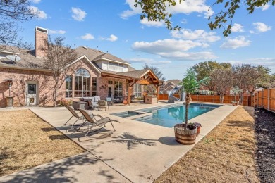 Light-filled and designed for beautiful living and entertaining on Stonebridge Ranch Country Club in Texas - for sale on GolfHomes.com, golf home, golf lot