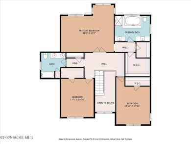 This warm and inviting 3-bedroom, 2.5-bath home sits in a on Forsgate Country Club in New Jersey - for sale on GolfHomes.com, golf home, golf lot
