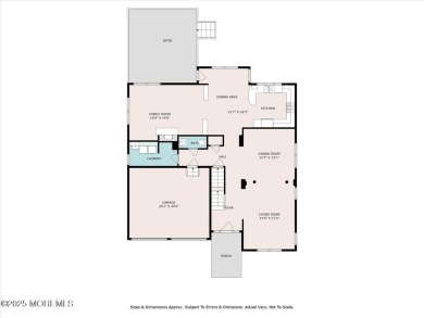 This warm and inviting 3-bedroom, 2.5-bath home sits in a on Forsgate Country Club in New Jersey - for sale on GolfHomes.com, golf home, golf lot