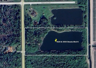 Build your dream home on this 6+ acre lot with your own 3+ acre on The Club At Twin Eagles in Florida - for sale on GolfHomes.com, golf home, golf lot