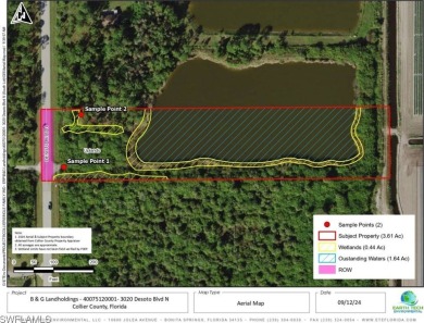 Build your dream home on this 6+ acre lot with your own 3+ acre on The Club At Twin Eagles in Florida - for sale on GolfHomes.com, golf home, golf lot