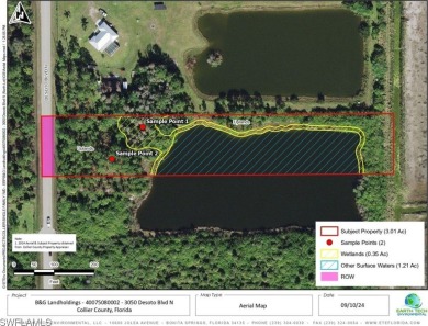 Build your dream home on this 6+ acre lot with your own 3+ acre on The Club At Twin Eagles in Florida - for sale on GolfHomes.com, golf home, golf lot