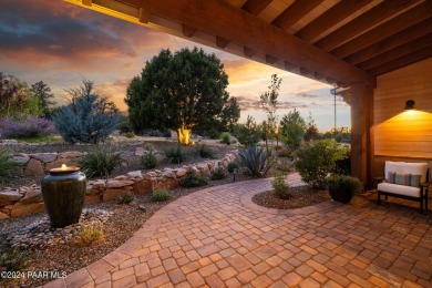 The design of this custom home is beautifully situated in a cul on Talking Rock Golf Club in Arizona - for sale on GolfHomes.com, golf home, golf lot