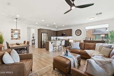 This fully furnished and turn-key light-filled home designed for on Encanterra Country Club in Arizona - for sale on GolfHomes.com, golf home, golf lot