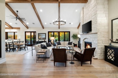 The design of this custom home is beautifully situated in a cul on Talking Rock Golf Club in Arizona - for sale on GolfHomes.com, golf home, golf lot