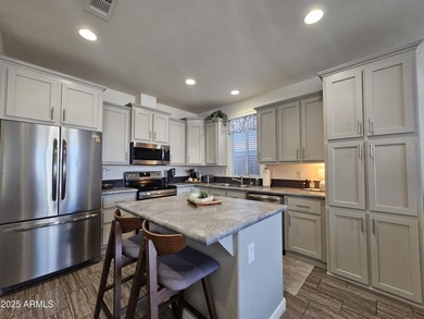 This 2-bedroom, 2-bathroom home boasts soaring 10-foot ceilings on Viewpoint Golf Resort in Arizona - for sale on GolfHomes.com, golf home, golf lot