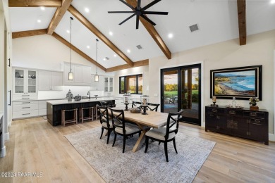 The design of this custom home is beautifully situated in a cul on Talking Rock Golf Club in Arizona - for sale on GolfHomes.com, golf home, golf lot