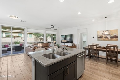 This fully furnished and turn-key light-filled home designed for on Encanterra Country Club in Arizona - for sale on GolfHomes.com, golf home, golf lot