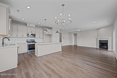 The Coventry welcomes you home. This newly-constructed 3-bedroom on Carolina Colours Golf Club in North Carolina - for sale on GolfHomes.com, golf home, golf lot